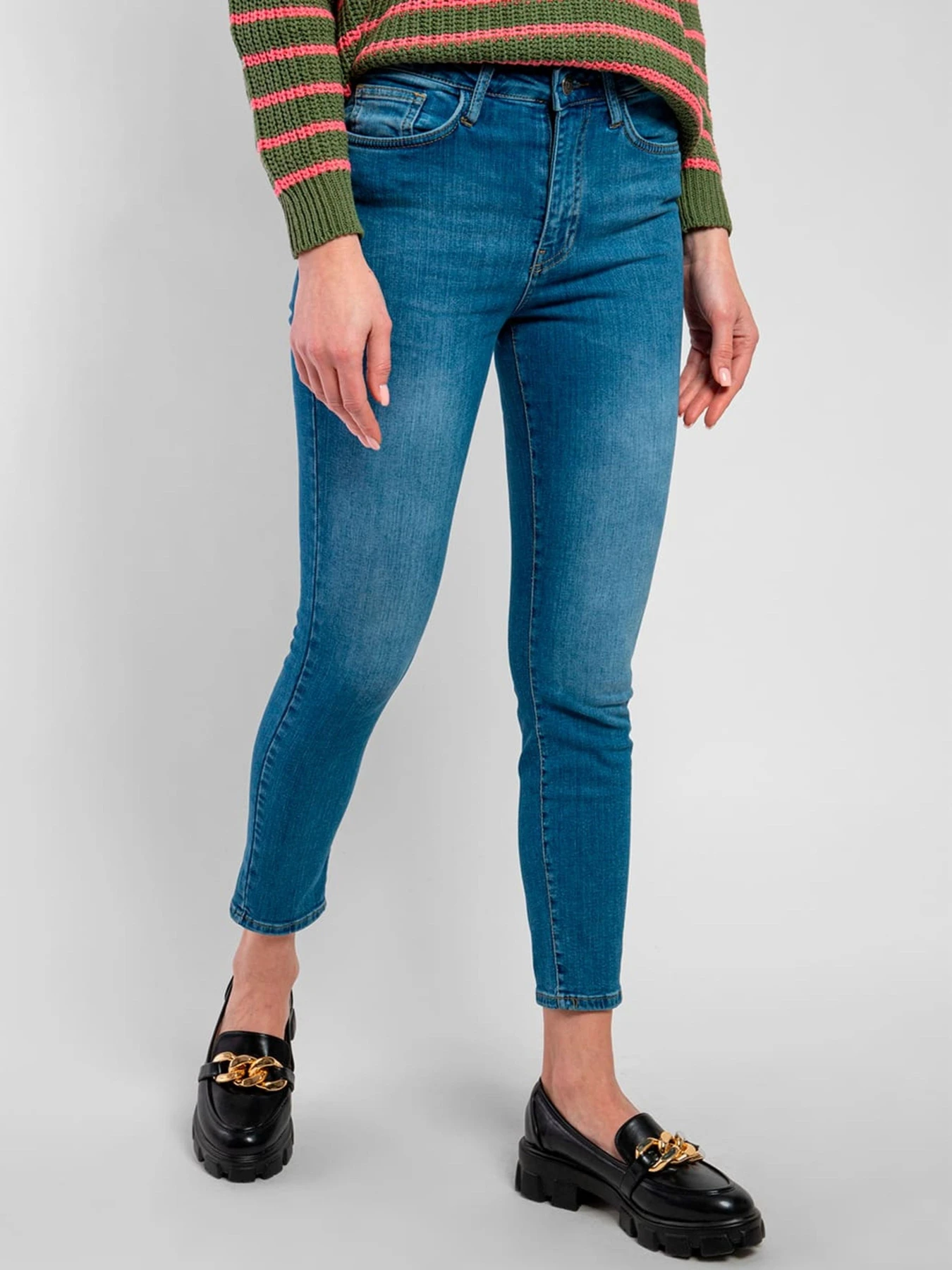 Джинсы Fred Mello модель FW23S15PD_MIDDLE_BLU Фото