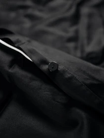 Комплект постільної білизни Black з принтом "Поцілунок" B.D.S.M. модель SBCPKB01 Фото