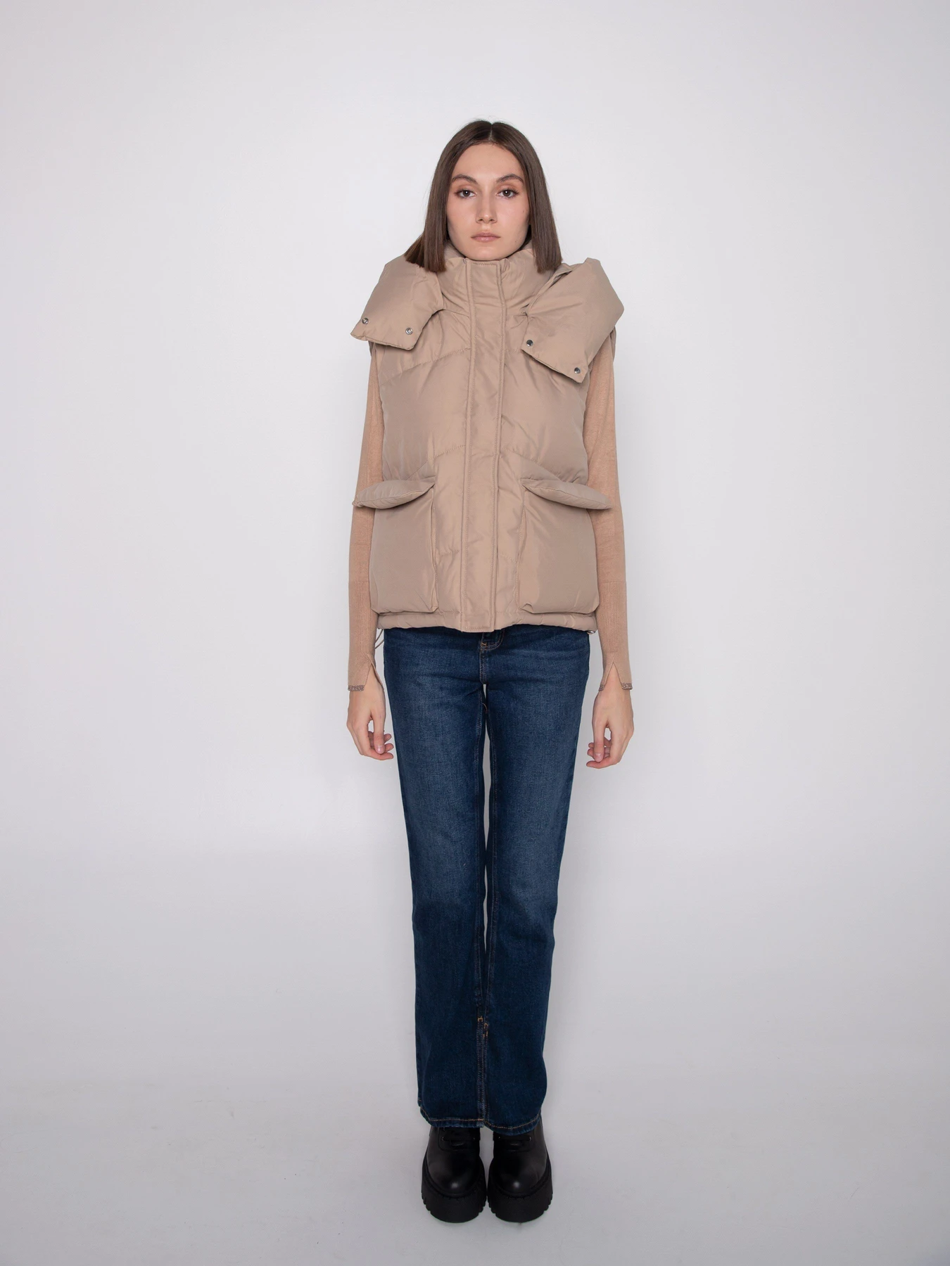 Куртки и дубленки URBAN TRACE модель Z758_KHAKI Фото
