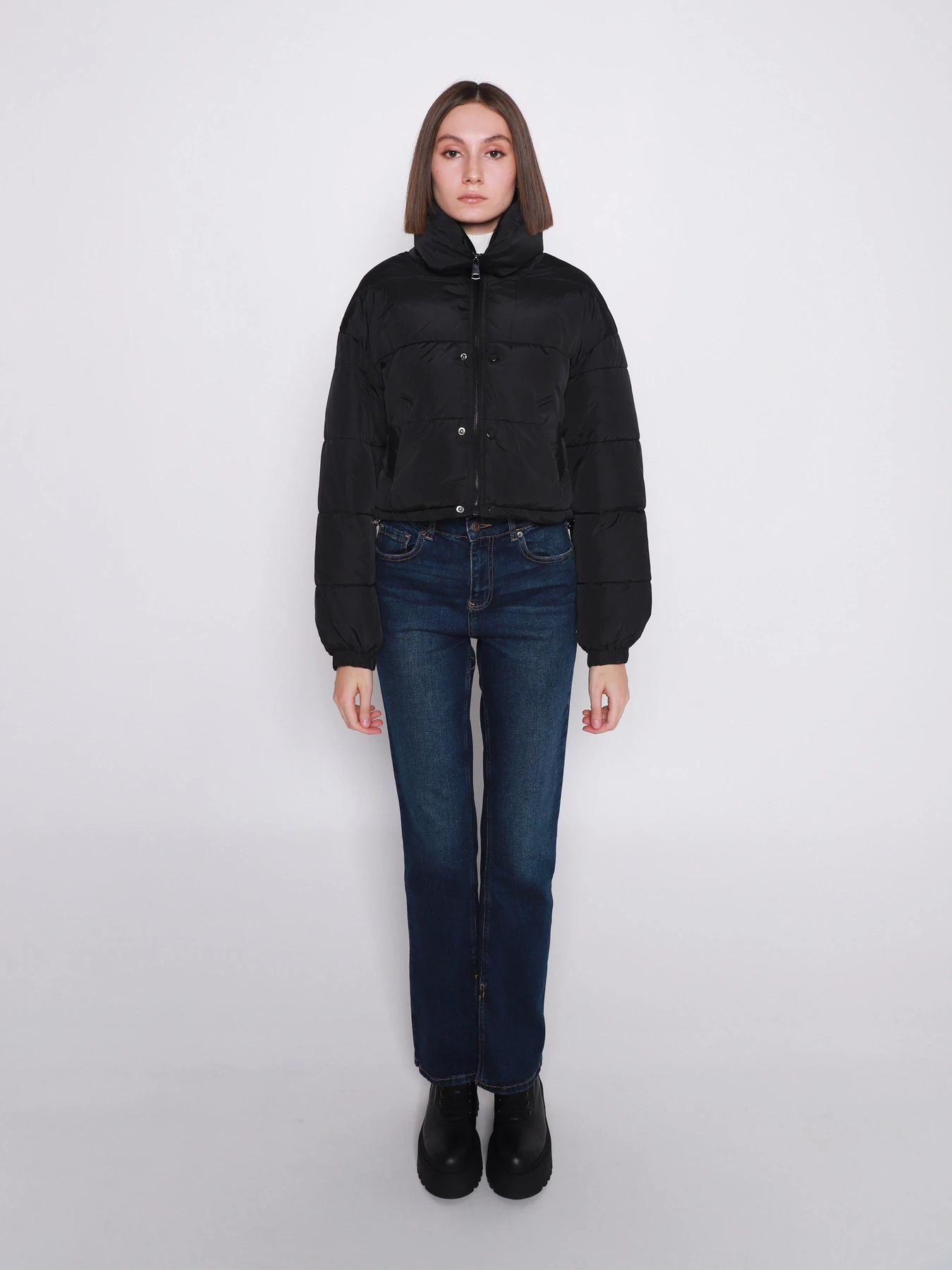 Куртки и дубленки URBAN TRACE модель LA608-BLACK Фото