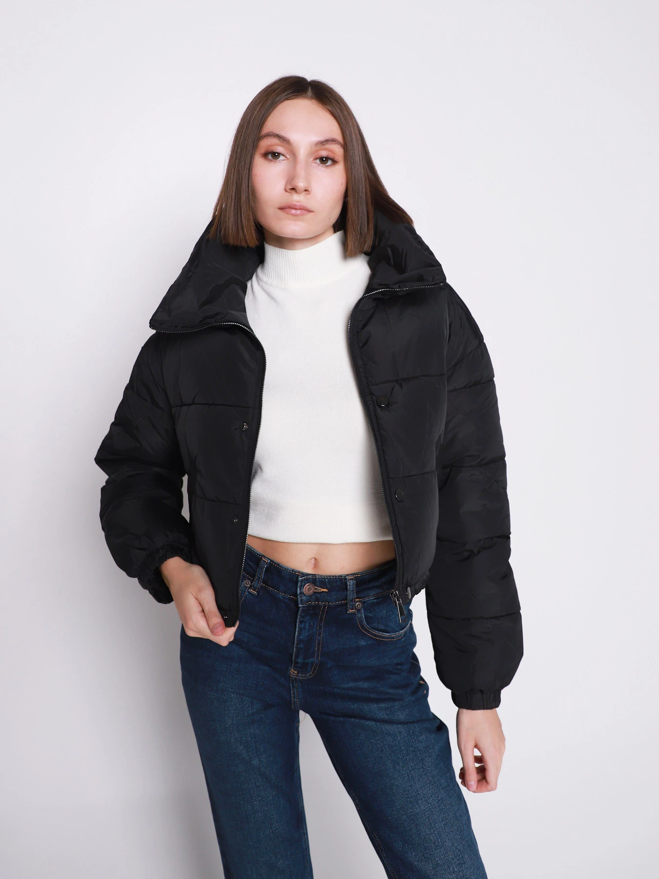 Куртки и дубленки URBAN TRACE модель LA608-BLACK Фото