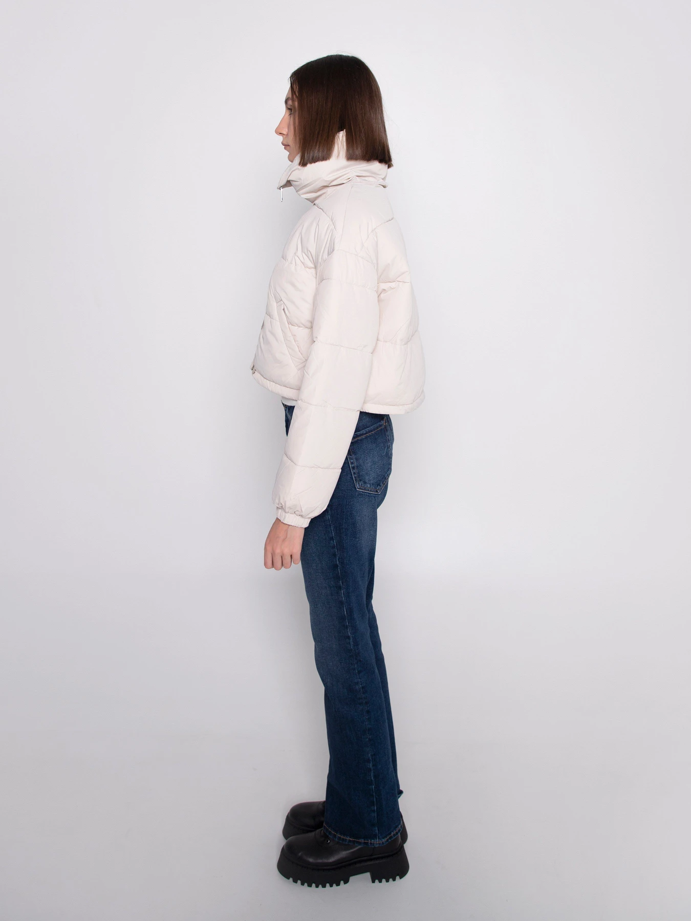 Куртки и дубленки URBAN TRACE модель LA608-BEIGE Куртки и дубленки URBAN TRACE модель LA608-BEIGE Фото