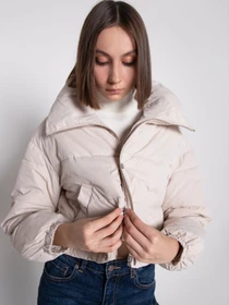 Куртки и дубленки URBAN TRACE модель LA608-BEIGE Фото