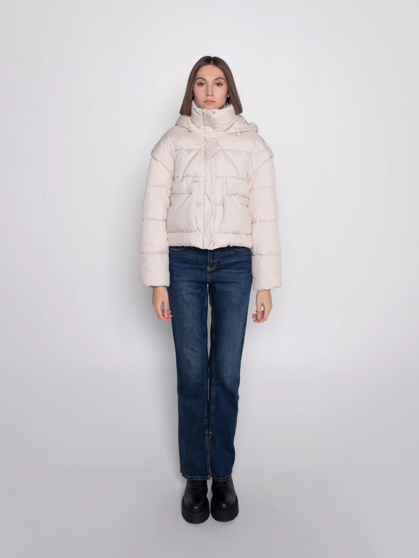 Куртки и дубленки URBAN TRACE модель HAR001-BEIGE Фото