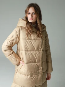 Куртки и дубленки URBAN TRACE модель LA603-BEIGE Фото