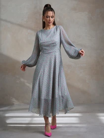 Сукні ISSA Plus модель 14479_мультиколор Фото