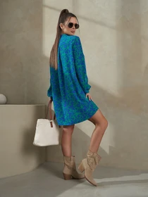 Платья ISSA Plus модель 14478_синий Фото