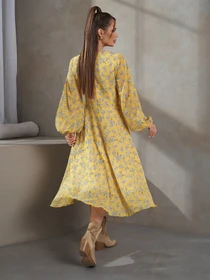 Сукні ISSA Plus модель 14483_желтый Фото
