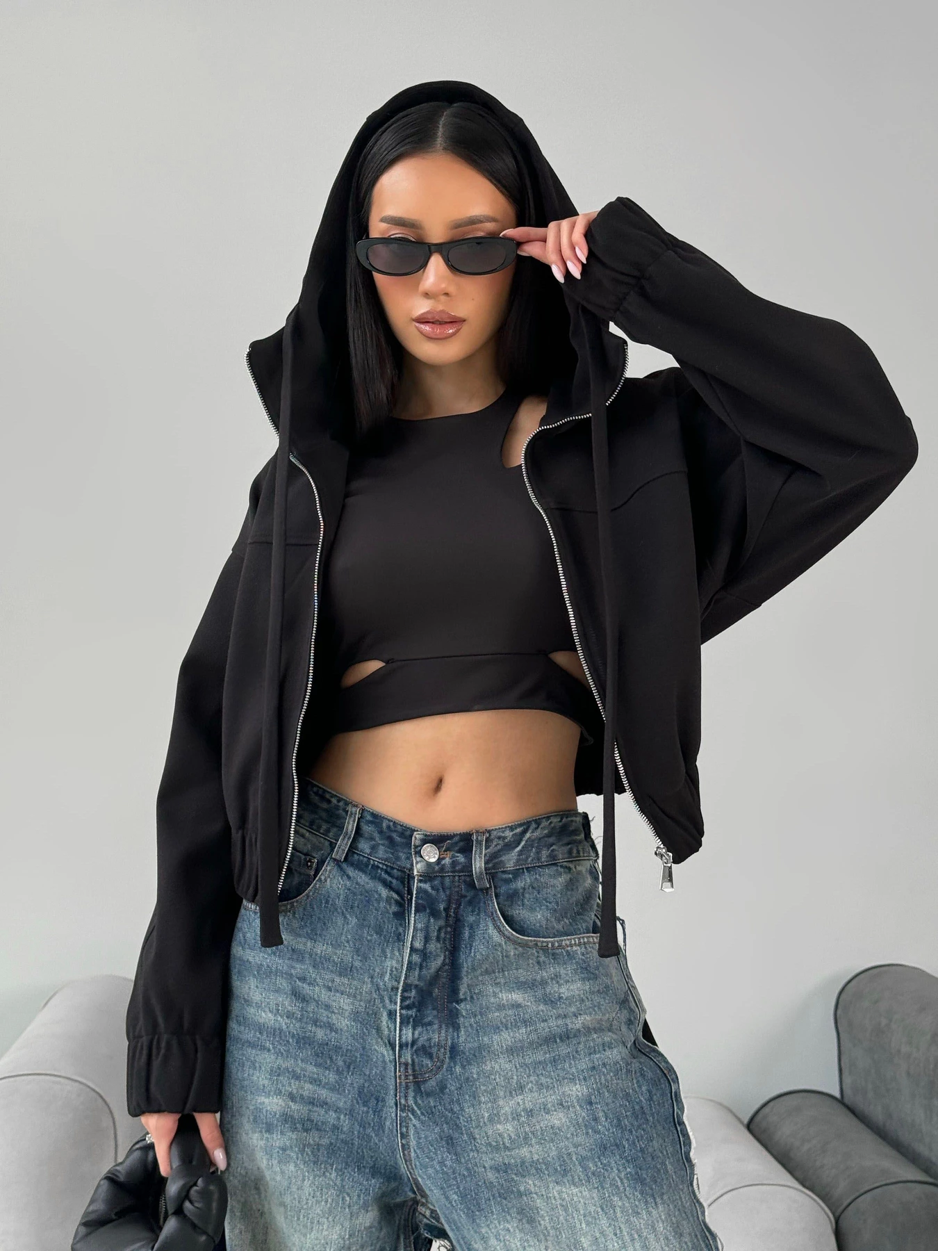 Худи и свитшоты Jadone Fashion модель Banni_c Фото