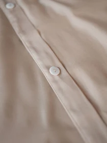 Комплект постільної білизни Nude з принтом "Силует" B.D.S.M. модель SBCPKB01beige Фото