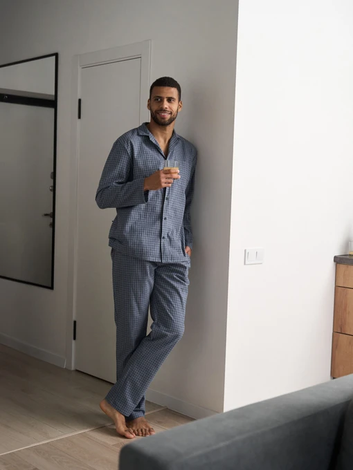 Бавовняна Чоловіча Піжама HANDY WEAR Soft фото 3