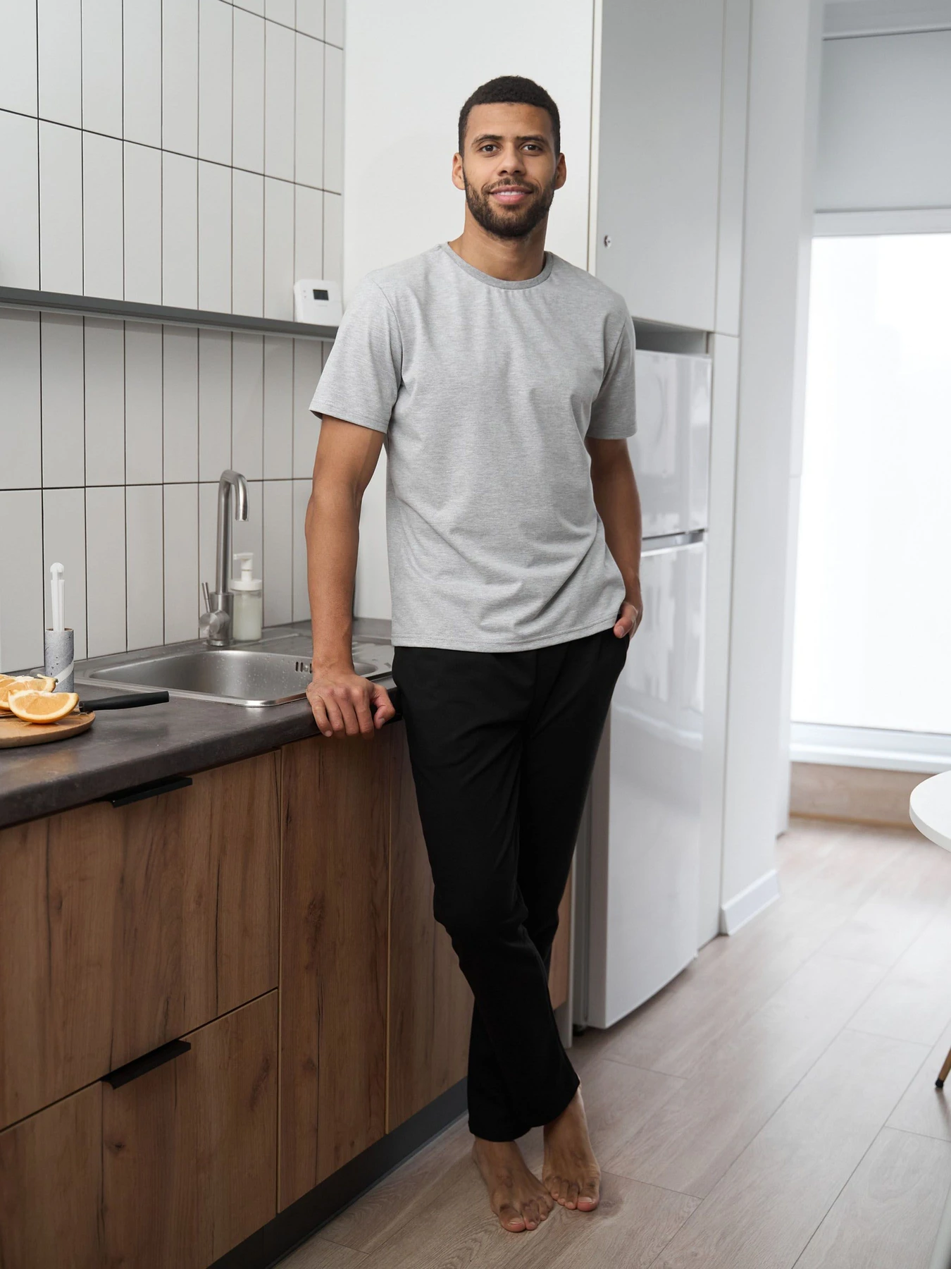 Одежда для дома и сна HANDY WEAR Cotton Basic модель 0810-4 Одежда для дома и сна HANDY WEAR Cotton Basic модель 0810-4 Фото