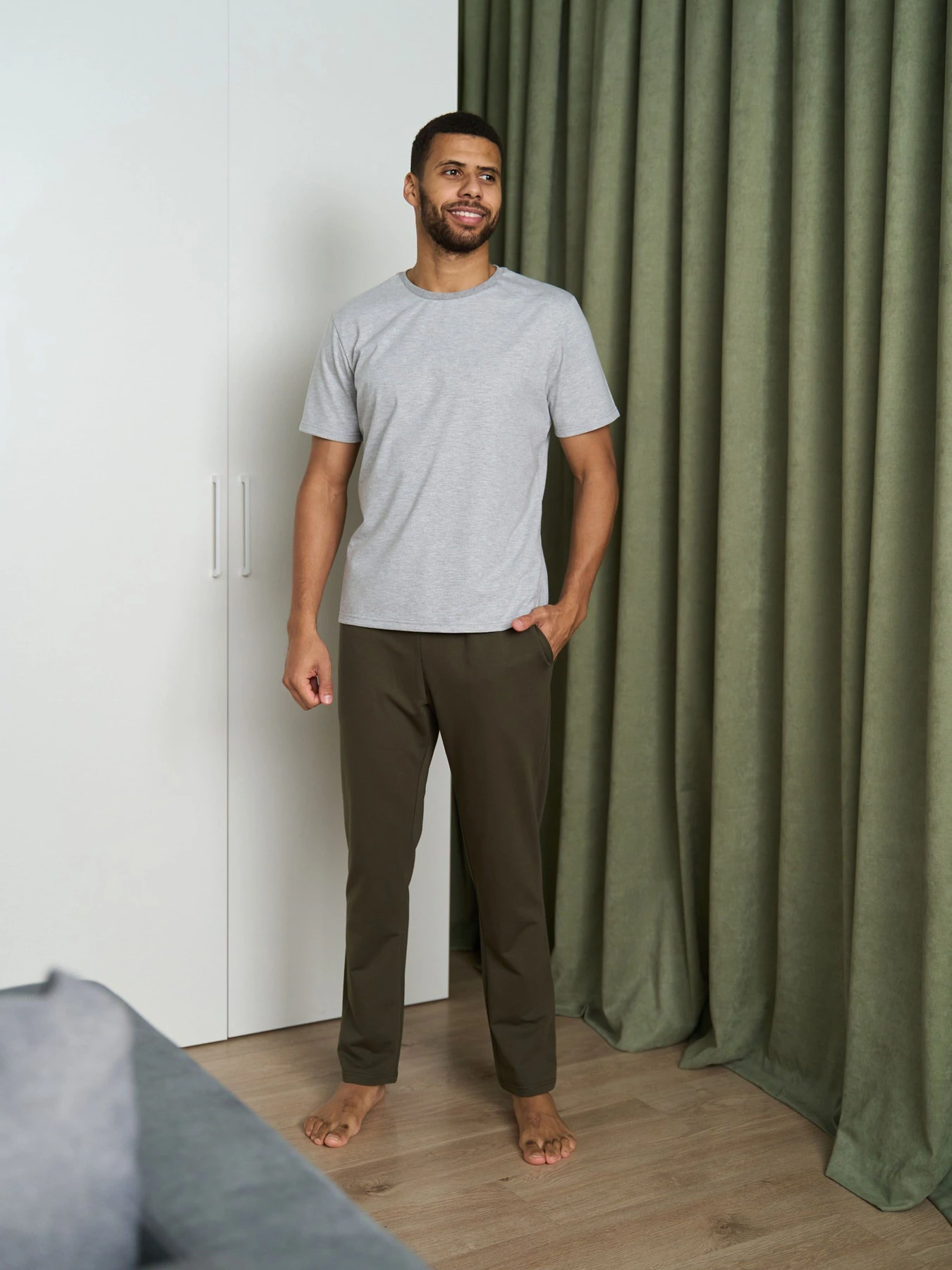 Одежда для дома и сна HANDY WEAR Cotton Basic модель 0811-4 Одежда для дома и сна HANDY WEAR Cotton Basic модель 0811-4 Фото