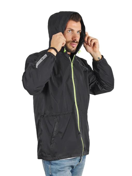 Куртки и дубленки PERLETTI Windbreaker модель 14220177S Фото