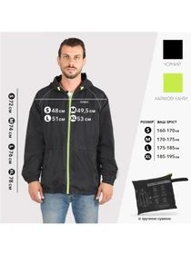 Куртки и дубленки PERLETTI Windbreaker модель 14220177S Фото