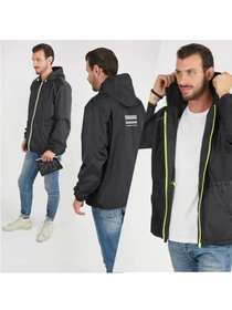 Куртки и дубленки PERLETTI Windbreaker модель 14220177S Фото