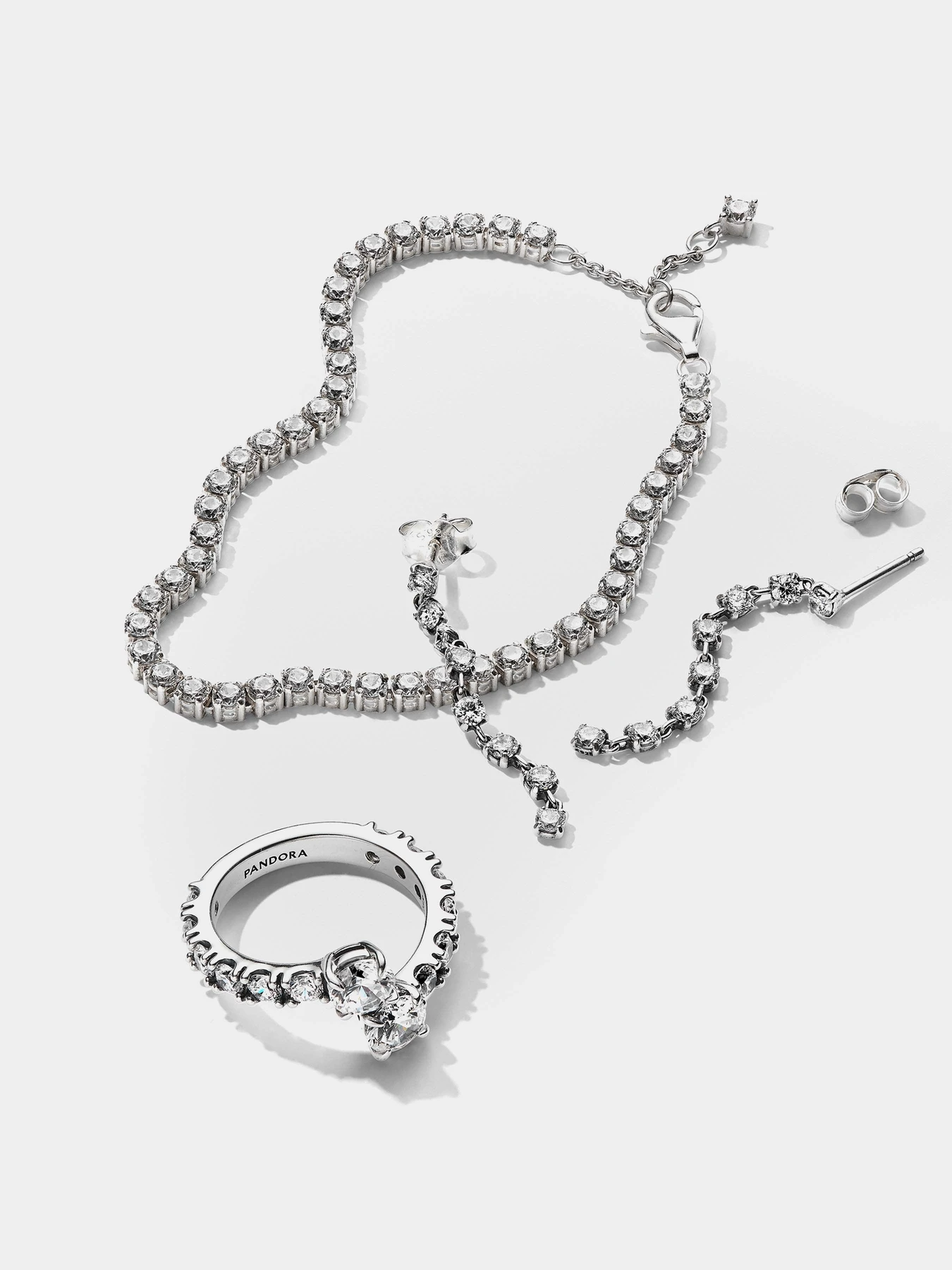 Каблучки PANDORA модель 193149C01 Каблучки PANDORA модель 193149C01 Фото