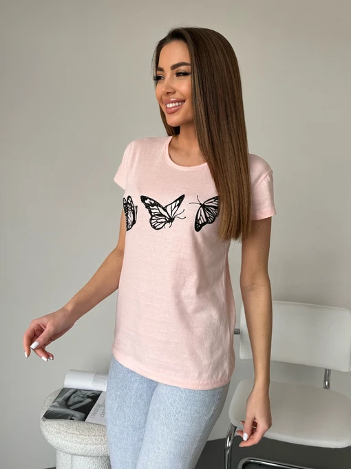 Футболки и поло ISSA Plus модель WN20-596_розовый Фото