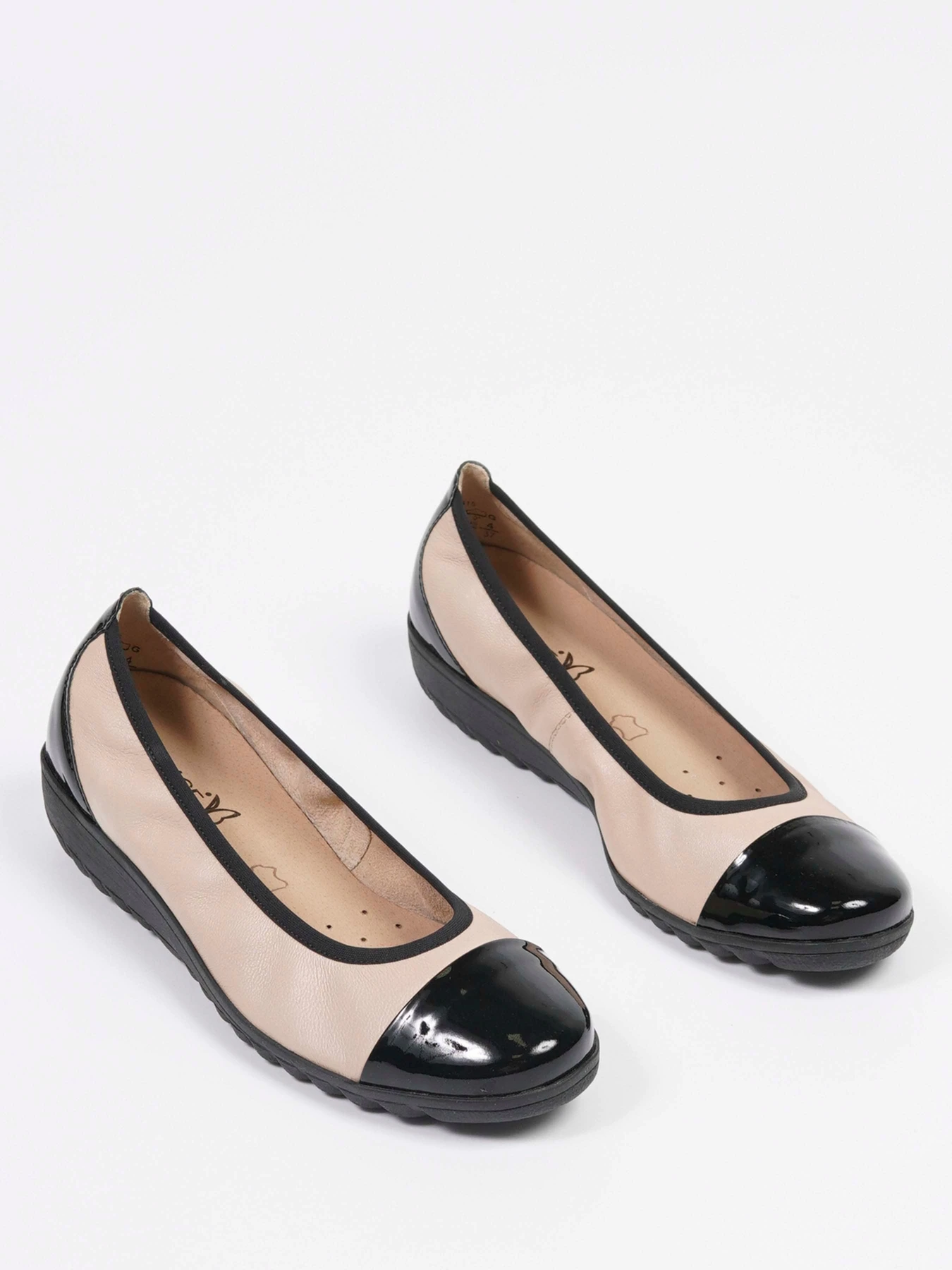 Туфли и лоферы Respect модель 9-9-22103-26_415_BEIGE_BLACK Фото