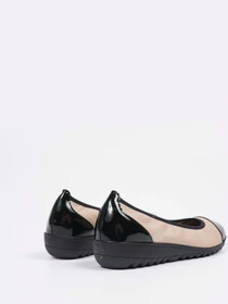 Туфли и лоферы Respect модель 9-9-22103-26_415_BEIGE_BLACK Фото