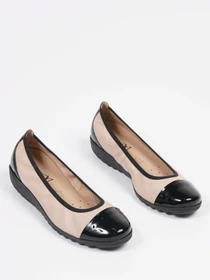 Туфли и лоферы Respect модель 9-9-22103-26_415_BEIGE_BLACK Фото