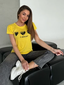 Футболки и поло ISSA Plus модель WN20-599_желтый Фото