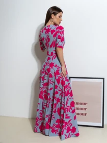 Сукні ISSA Plus модель 14541_серый Фото