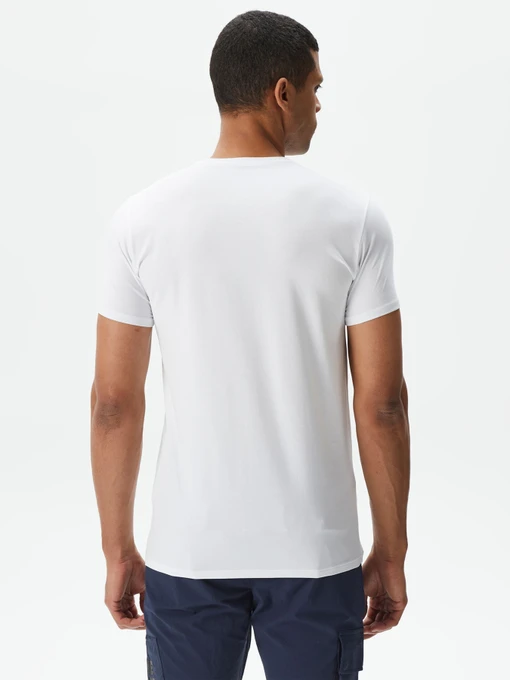 Бавовняна Чоловіча Футболка Lacoste фото 3