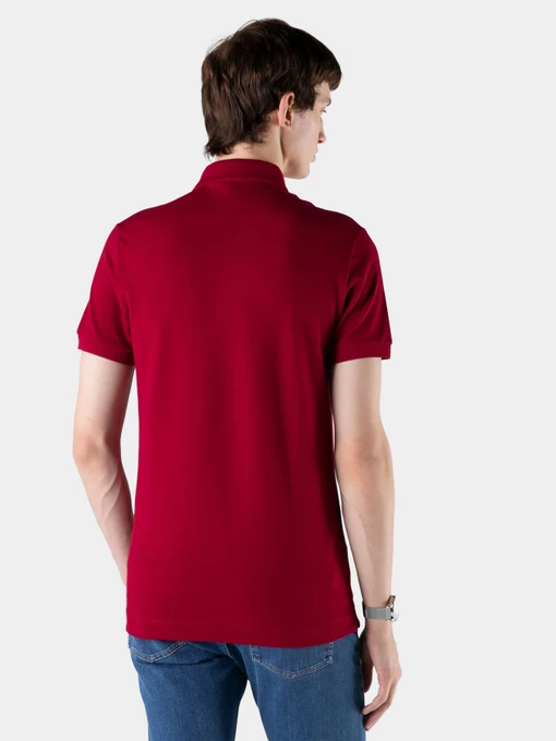 Бавовняне Чоловіче Поло Lacoste PARIS polo фото 2