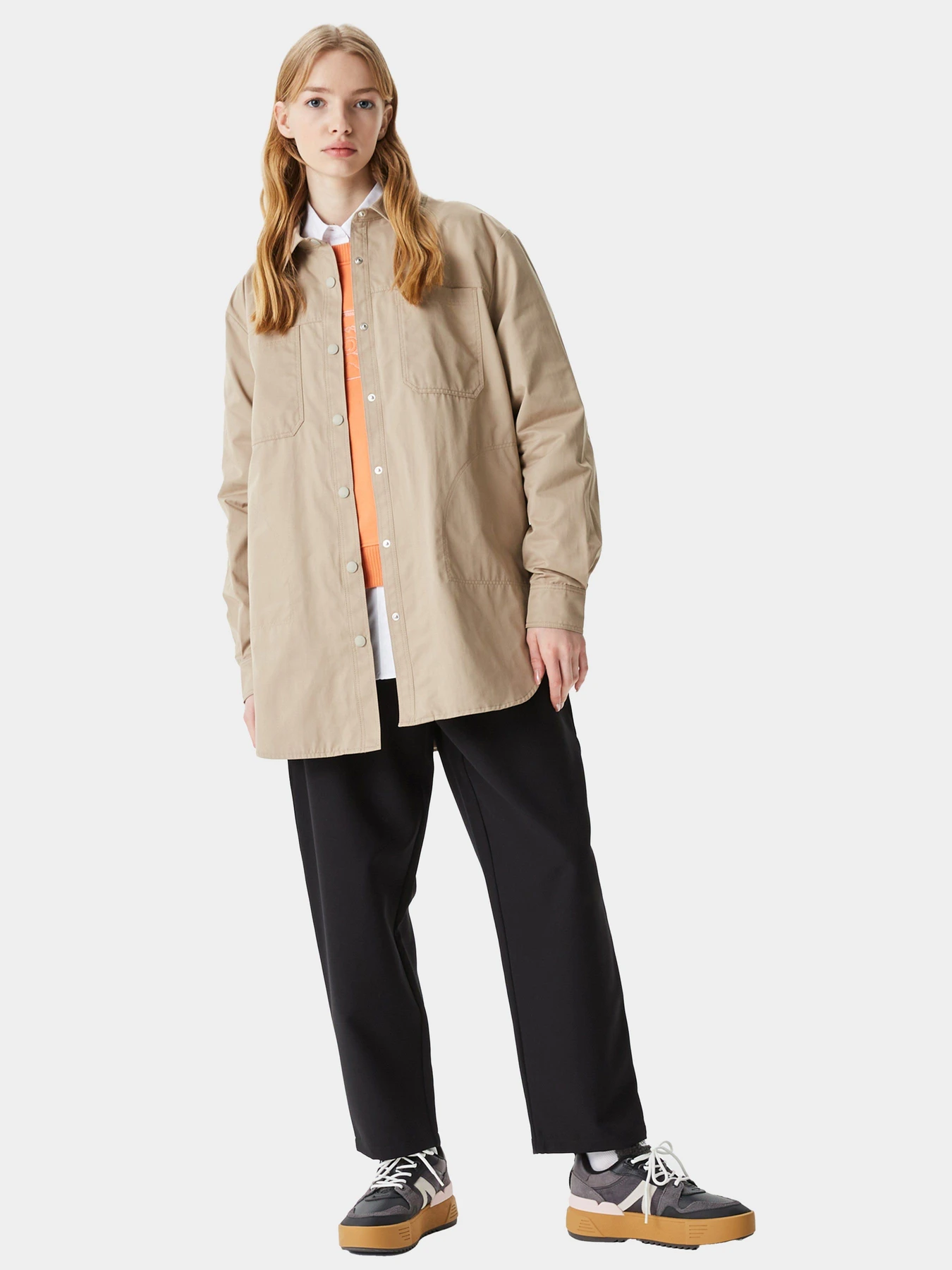Куртки и дубленки Lacoste модель BF030909K Фото