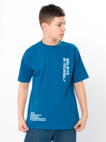 Футболки и поло Носи своє модель 6414-001-33-1-temno-bryuzovij Фото