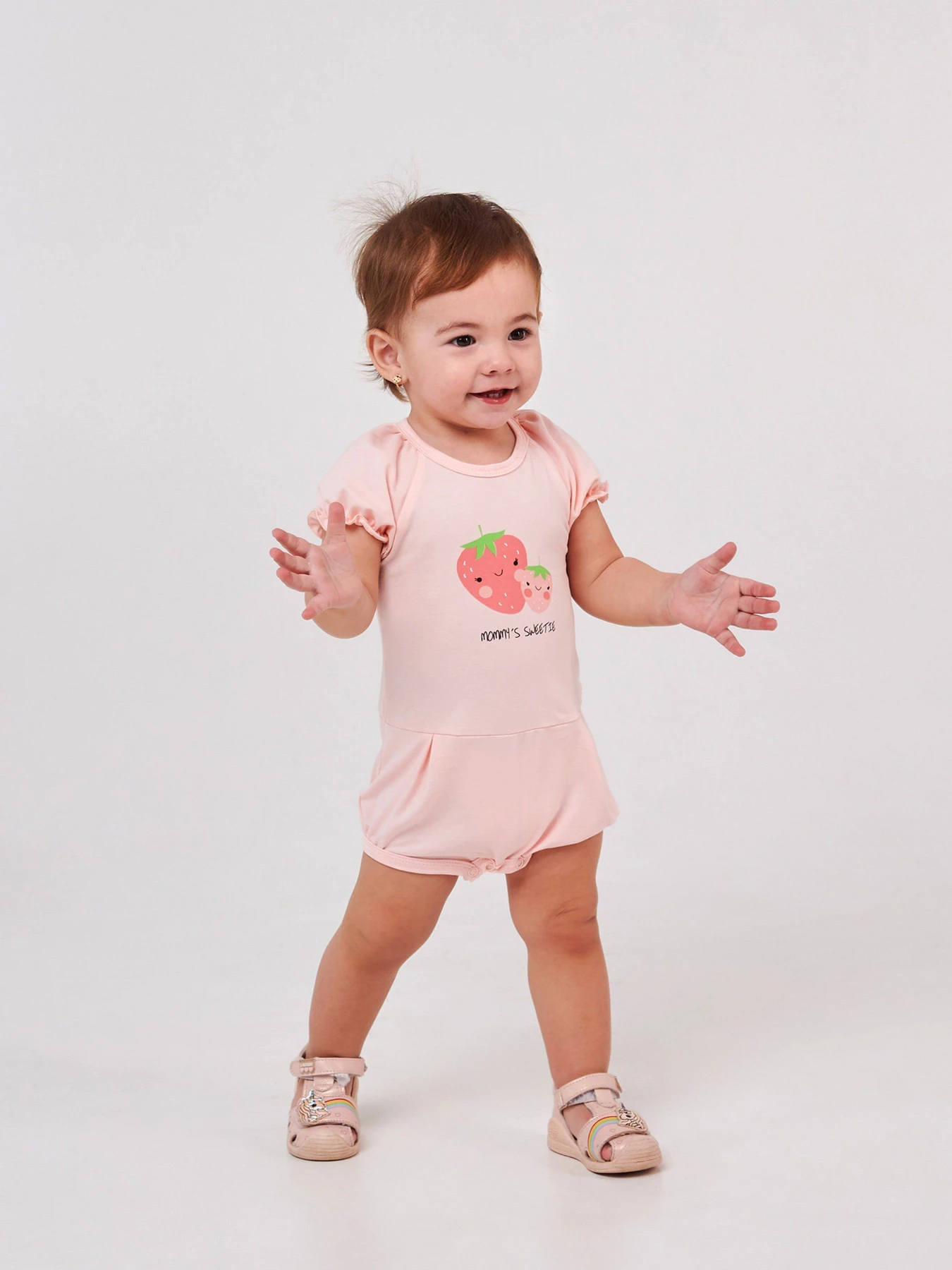 Одяг для немовлят SMIL модель smil_111288-rozovyj-persik Фото
