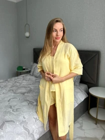 Одежда для дома и сна Cosy Мусліновий Набір модель M14+P Фото