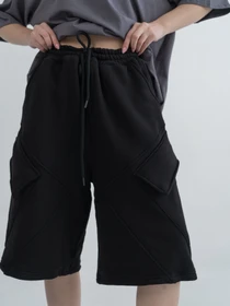 Шорты IJ модель shorts-petlya-black Фото