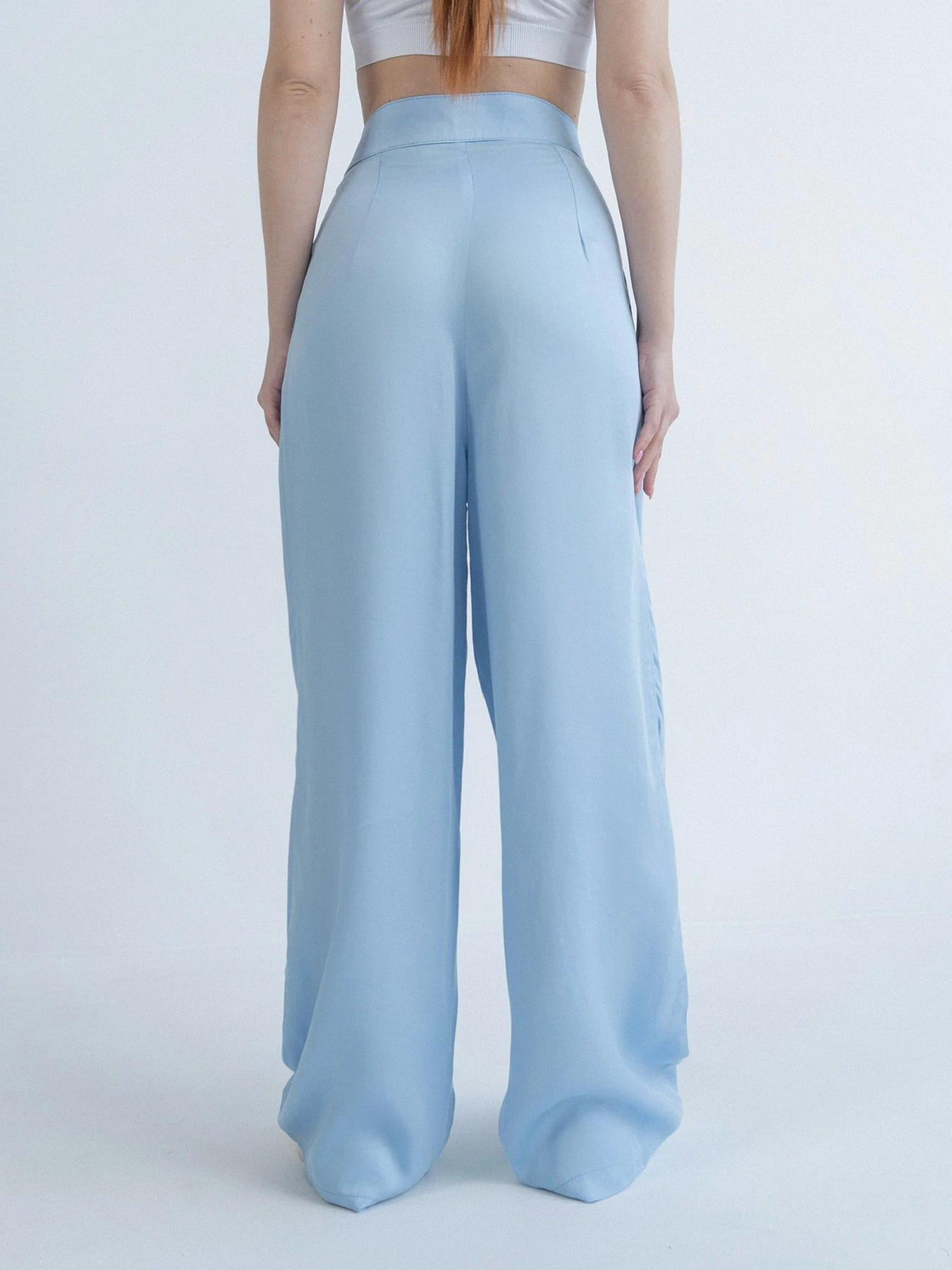 Брюки IJ модель palazzo-blue Брюки IJ модель palazzo-blue Фото