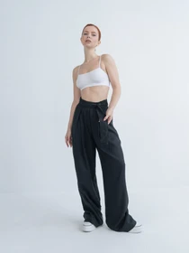 Штани IJ модель palazzo-black Фото