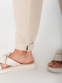 Брюки IJ модель lipuchki-linen-bej Фото