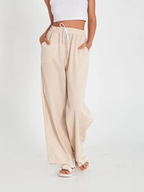 Брюки IJ модель wide-linen-bej Фото