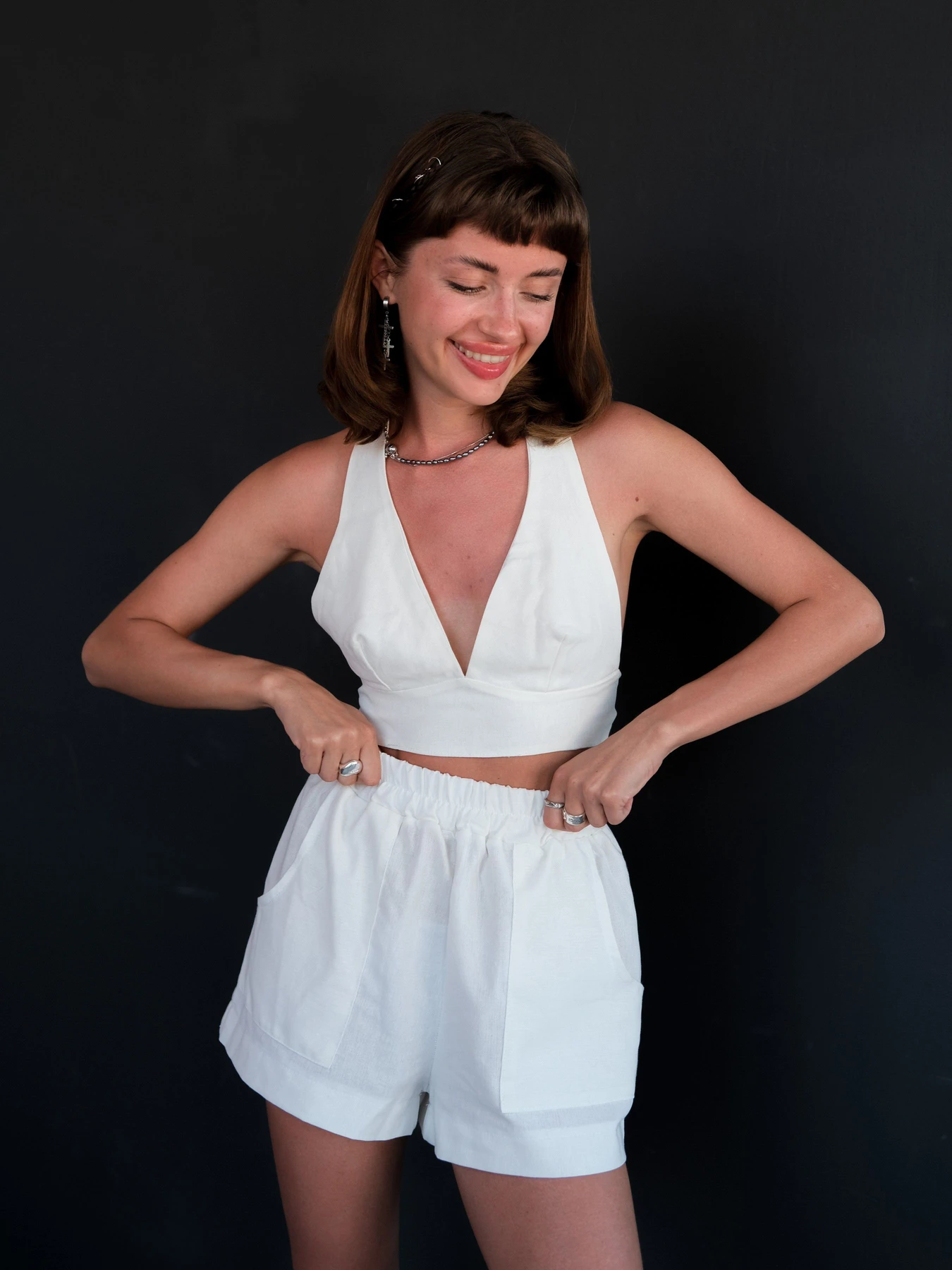 Футболки и поло IJ модель bra-linen-milk Фото
