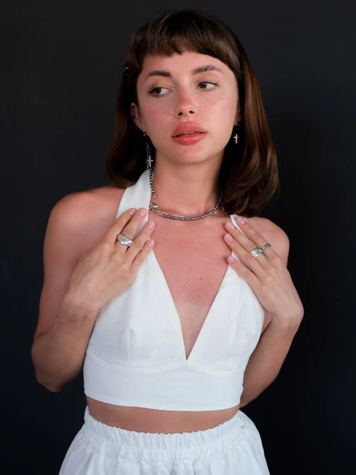Футболки и поло IJ модель bra-linen-milk Фото