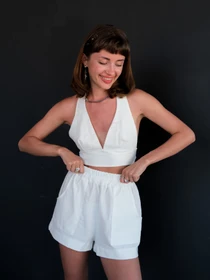 Футболки и поло IJ модель bra-linen-milk Фото