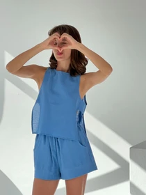 Футболки и поло IJ модель top-smuzki-blue Фото