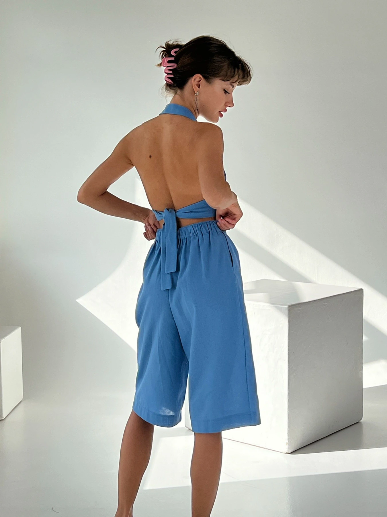 Шорти IJ модель bermudi-blue Шорти IJ модель bermudi-blue Фото