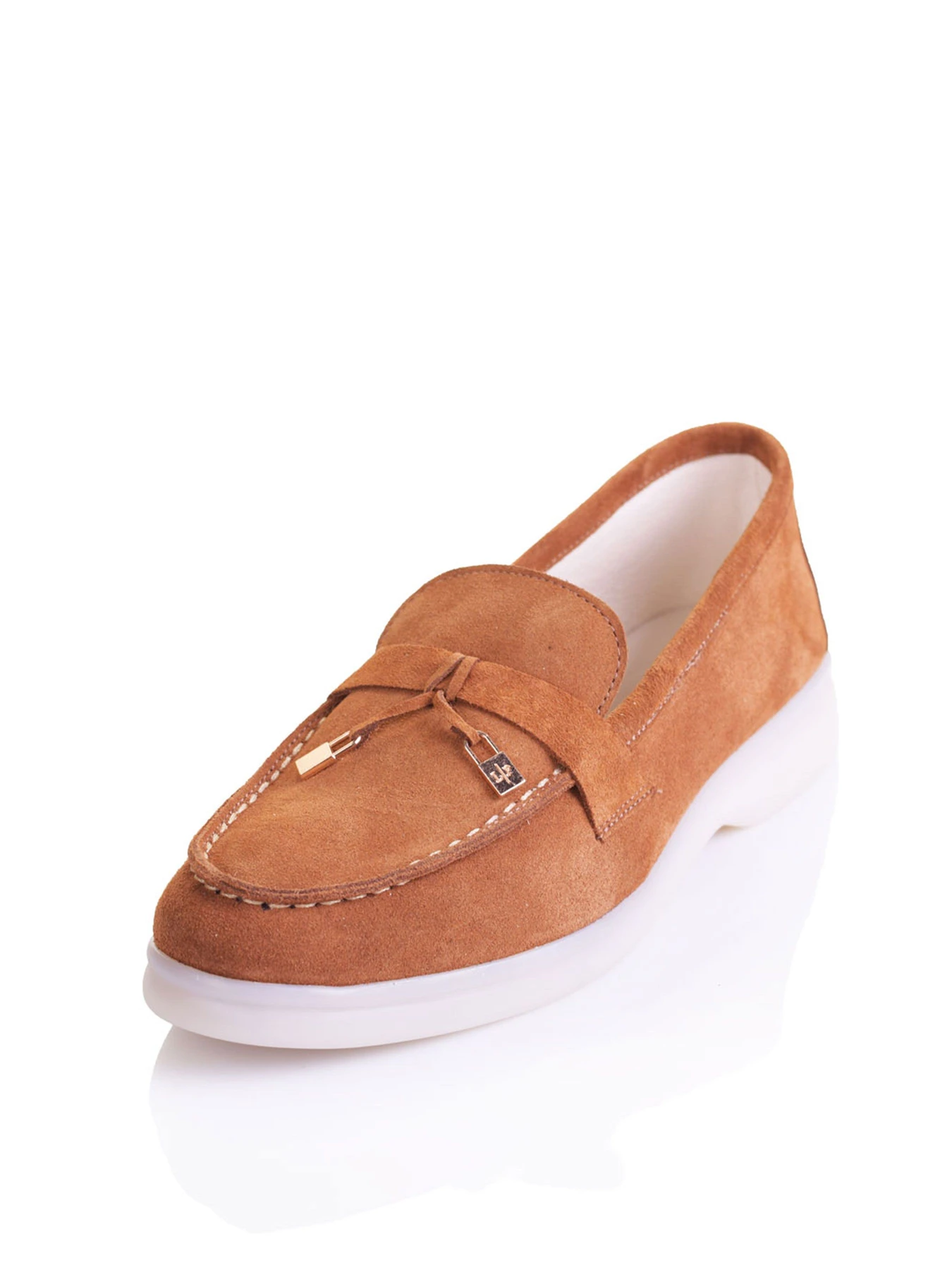 Туфли и лоферы Derisan модель LP-ST-brown Туфли и лоферы Derisan модель LP-ST-brown Фото