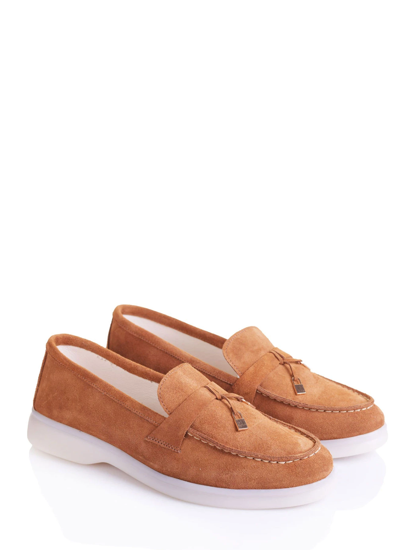 Туфли и лоферы Derisan модель LP-ST-brown Туфли и лоферы Derisan модель LP-ST-brown Фото