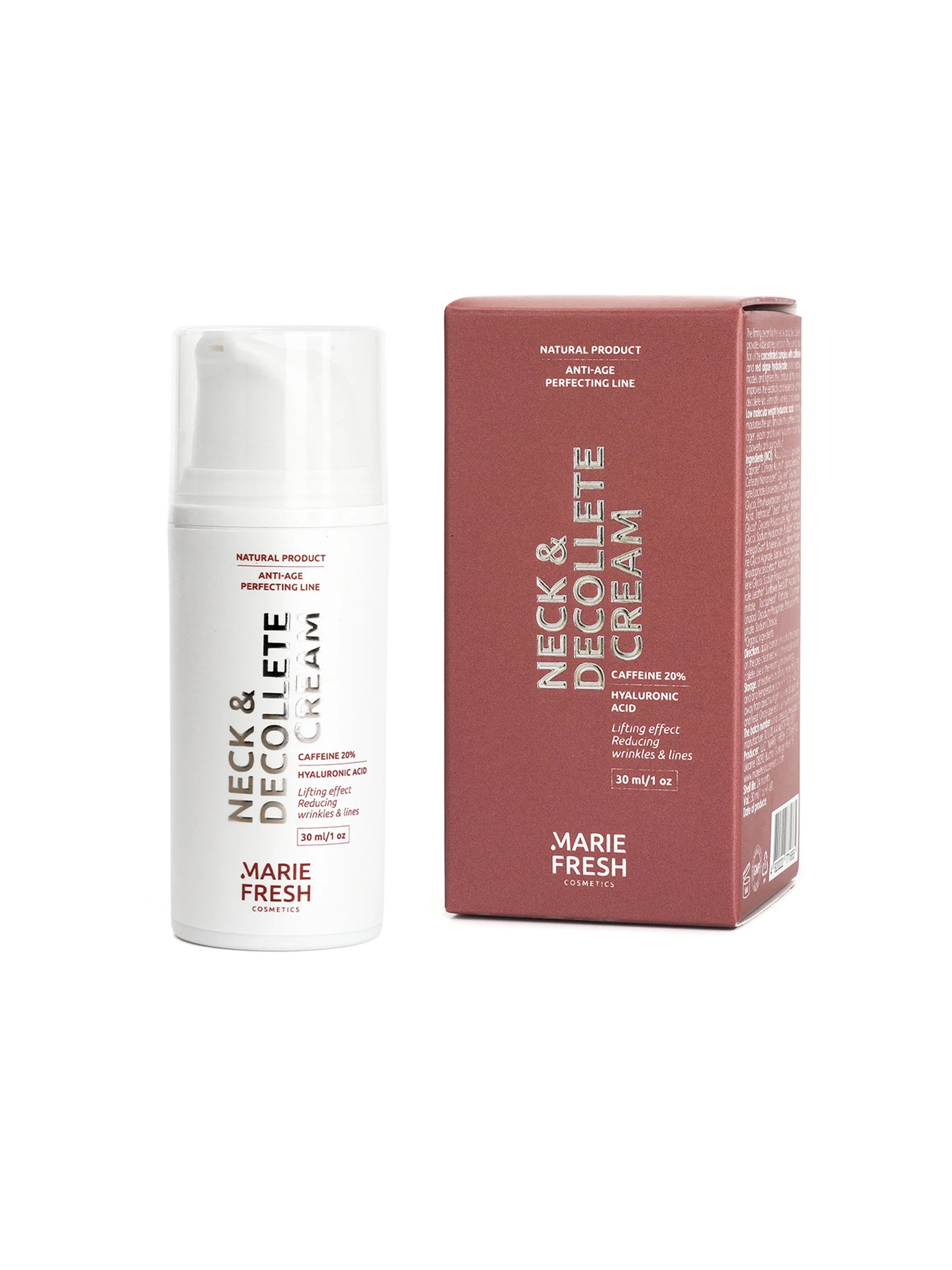 Крем-ліфтинг для зони декольте і шиї MARIE FRESH Cosmetics модель ndc-2-30 Крем-ліфтинг для зони декольте і шиї MARIE FRESH Cosmetics модель ndc-2-30 Фото