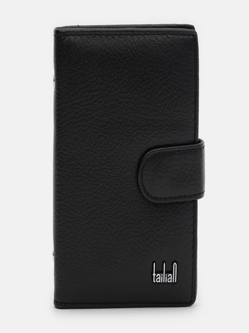 Кошельки Borsa Leather модель K1T430D-H33bl-black Фото