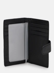 Кошельки Borsa Leather модель K1T430D-H33bl-black Фото