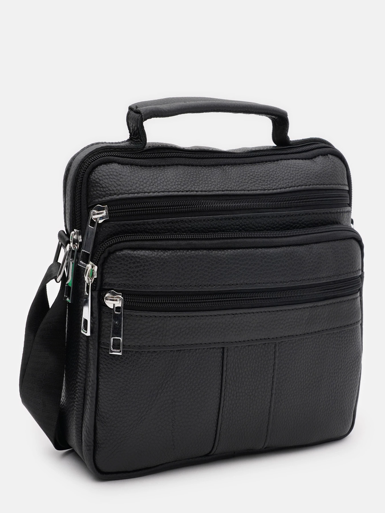 Сумки Borsa Leather модель K1090bl-black Фото