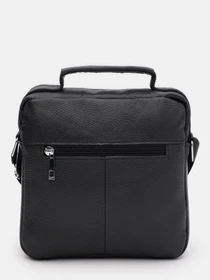 Сумки Borsa Leather модель K1090bl-black Фото